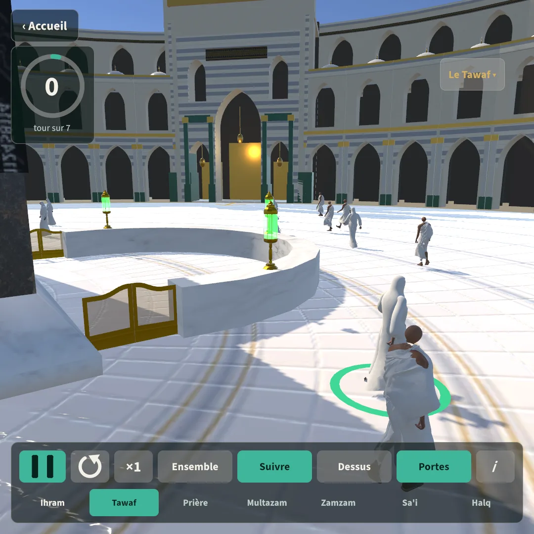 Aperçu du projet Omra3D / MANASY
